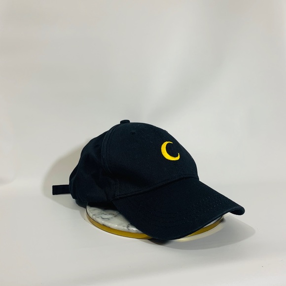 UO | Black Crescent Moon Dad Hat - Picture 2 of 5